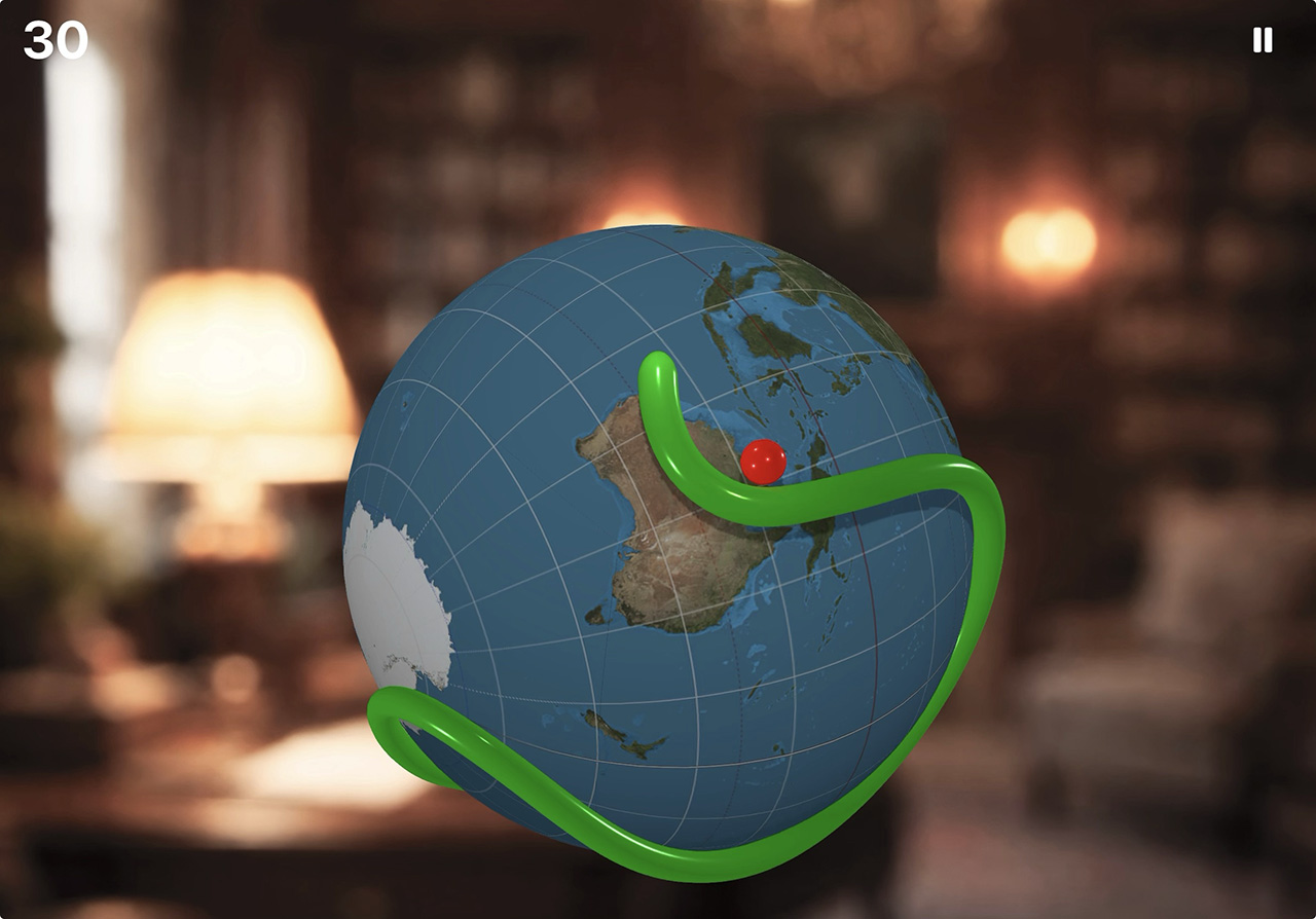 Snake Sphere obscured mode screenshot